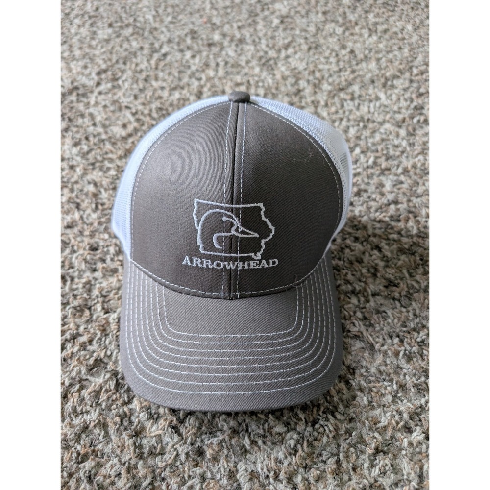 Dorfman Pacific‎ Ducks Unlimited Arrowhead Iowa Patch Snapback Hat Trucker Cap